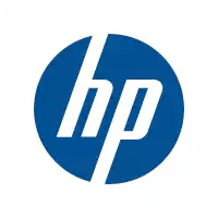 Logo couleur de HP